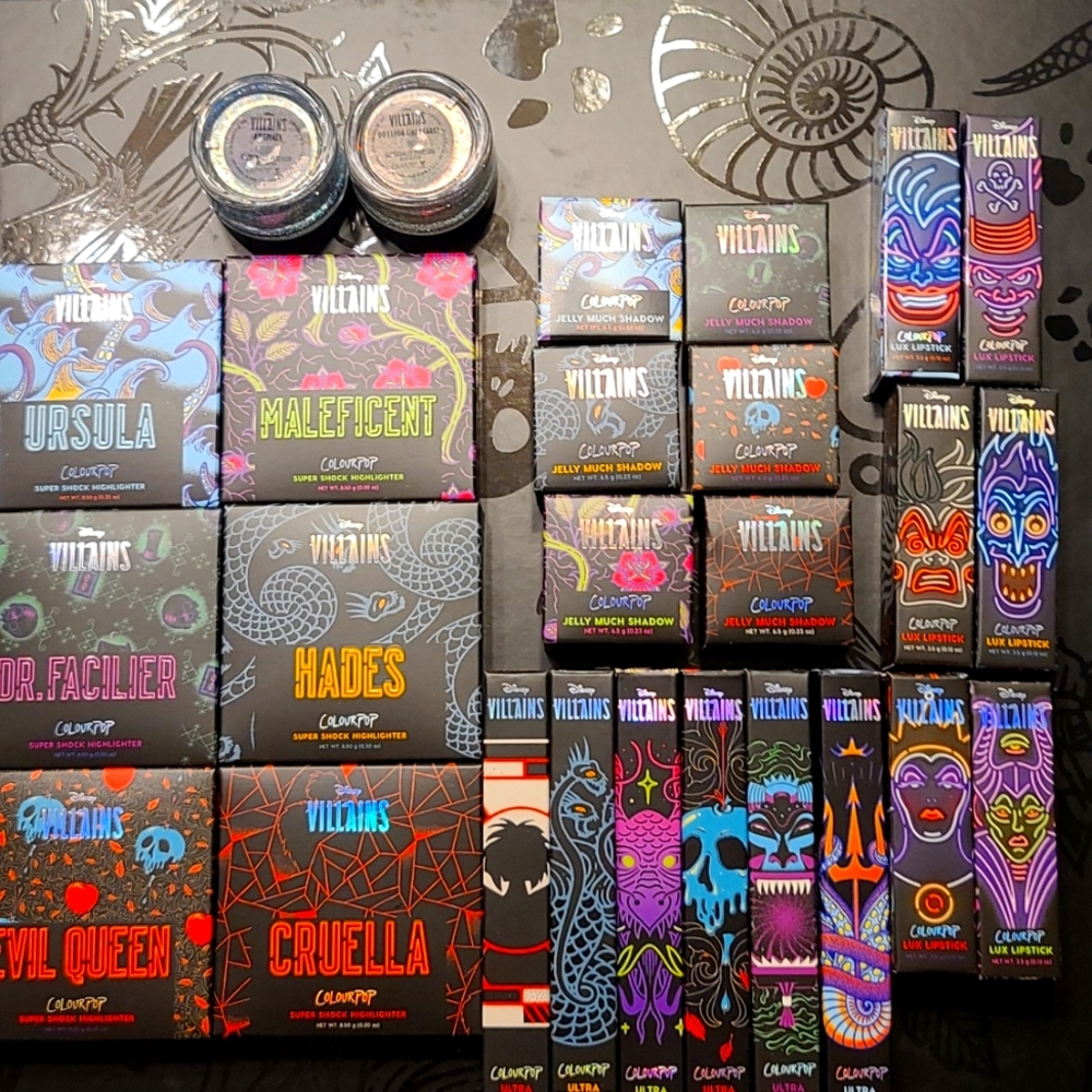 Disney Villains ColourPop Collection FINAL PRICE